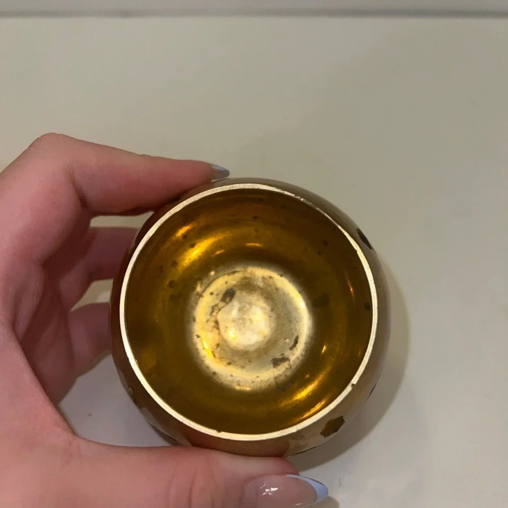 N/A brass candle
